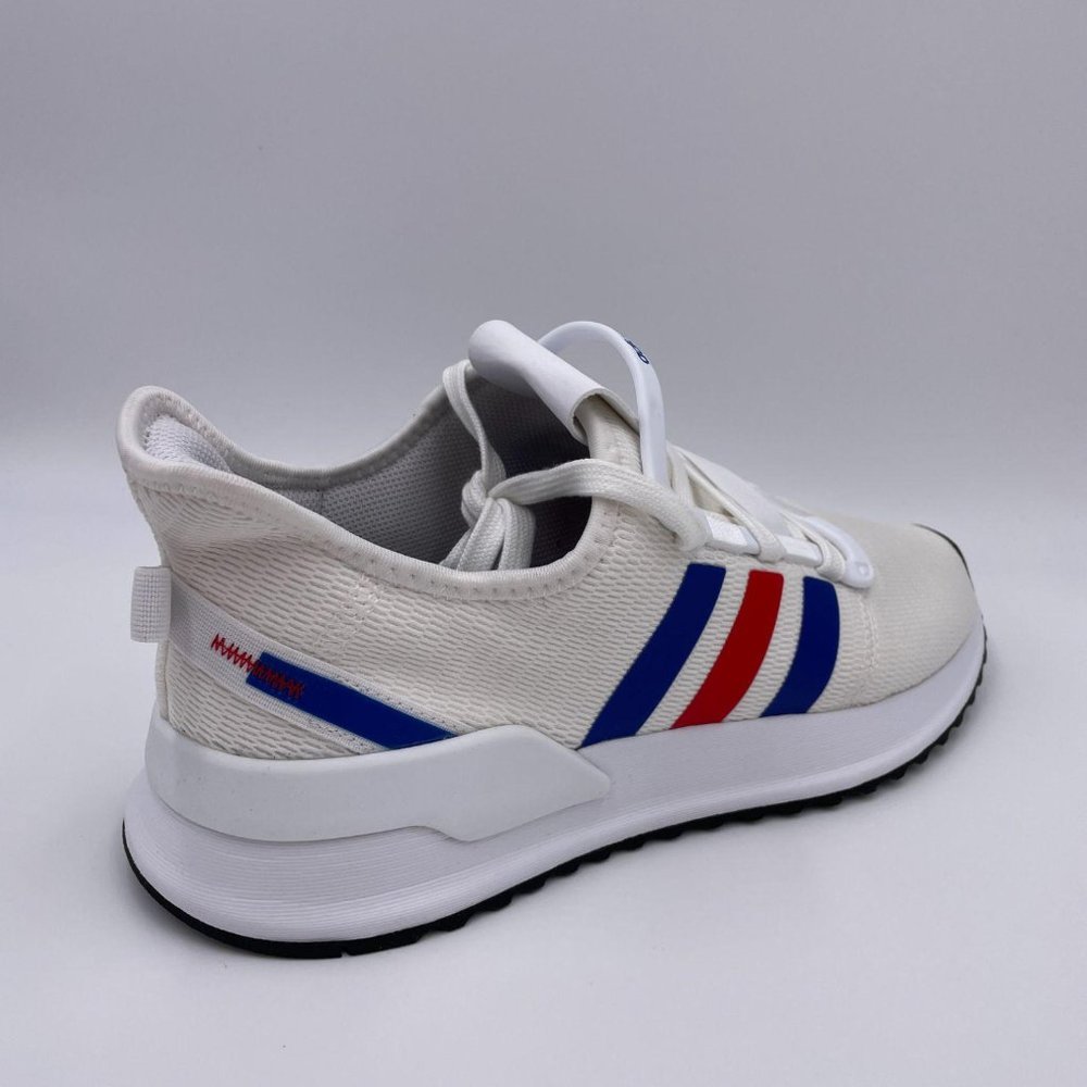 adidas U Path Run White / Blue / Red Mens Shoes - Picture 8 of 8